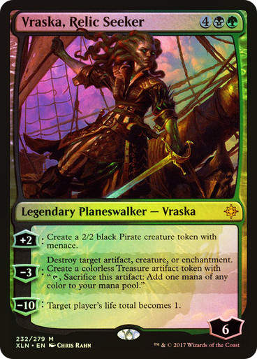 Vraska, Relic Seeker (XLN) (232) / Foil