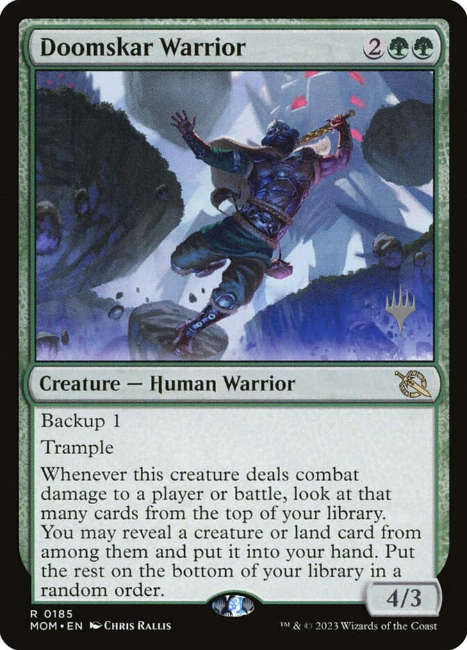 Doomskar Warrior (PMOM) (185p)