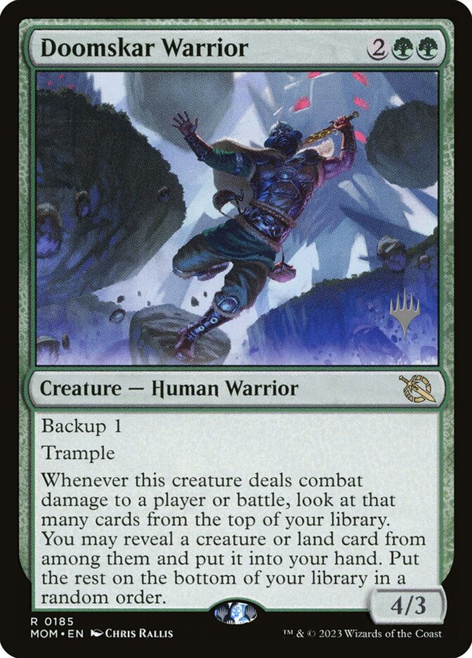 Doomskar Warrior (PMOM) (185p)