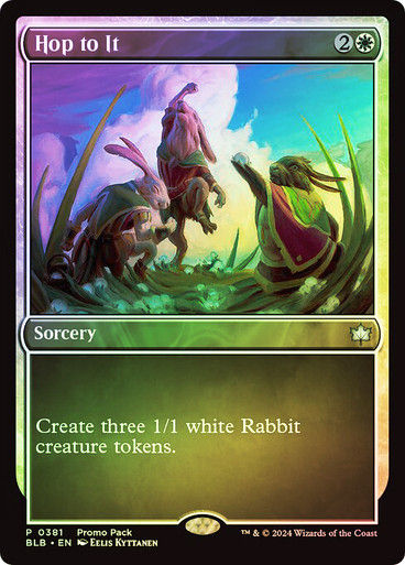 Hop to It (blb) (381) / Promo Pack / Foil