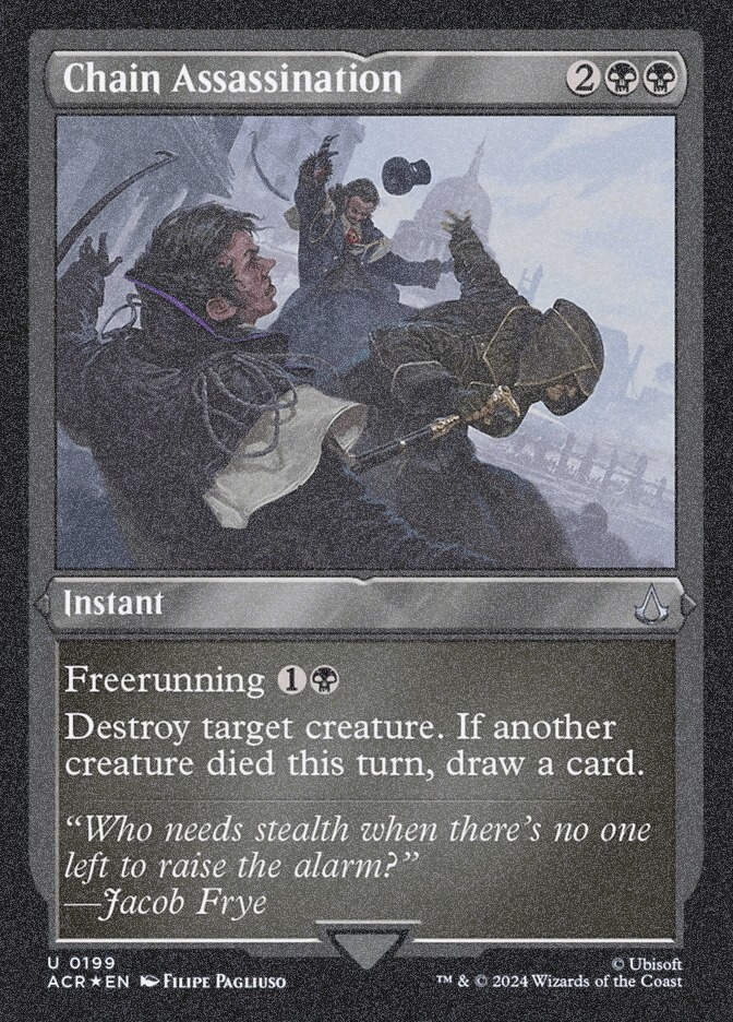Chain Assassination (ACR) (199) / Foil Etched