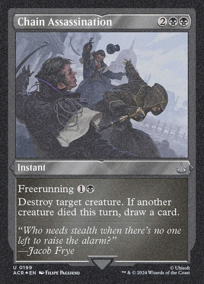 Chain Assassination (ACR) (199) / Foil Etched