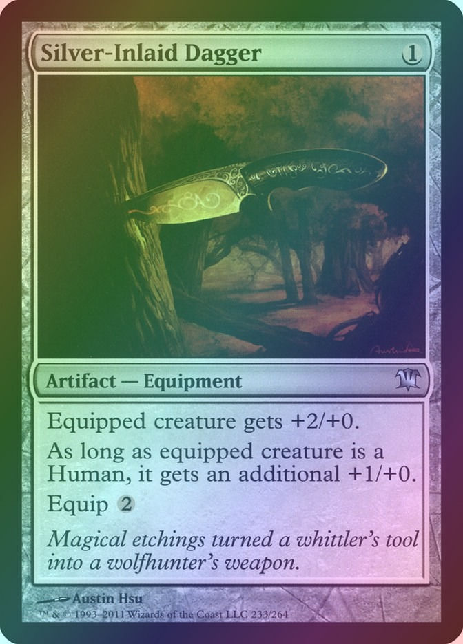 Silver-Inlaid Dagger (ISD) (233) / Foil