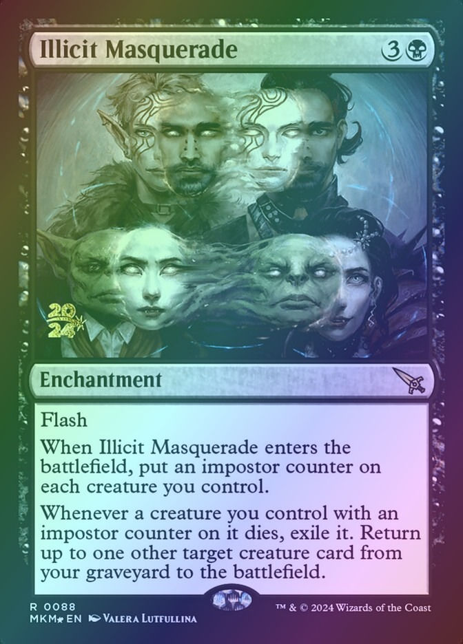 Illicit Masquerade (PMKM) (88s) / Foil