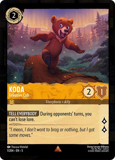 Koda - Talkative Cub (LOR_SHS)