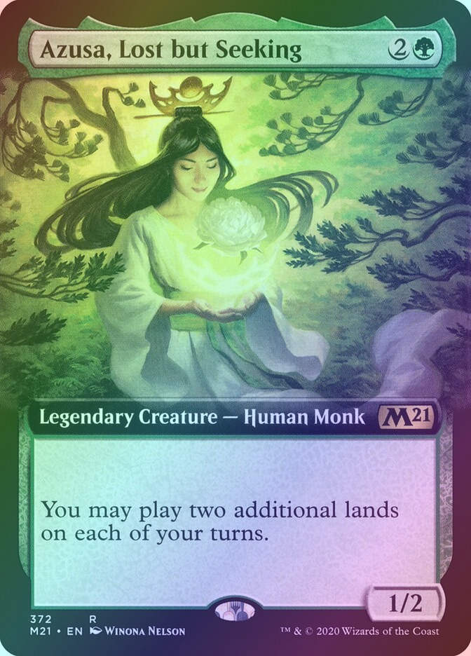 Azusa, Lost but Seeking (M21) (372) / Extended Art / Foil