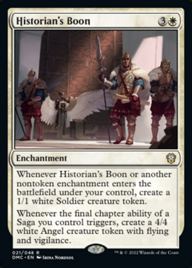 Historian's Boon (DMC) / Set Booster