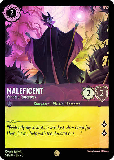 Maleficent - Vengeful Sorceress (LOR_SHS) / Foil