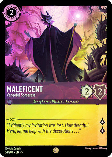 Maleficent - Vengeful Sorceress (LOR_SHS) / Foil