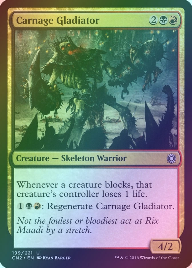 Carnage Gladiator (CN2) (199) / Foil