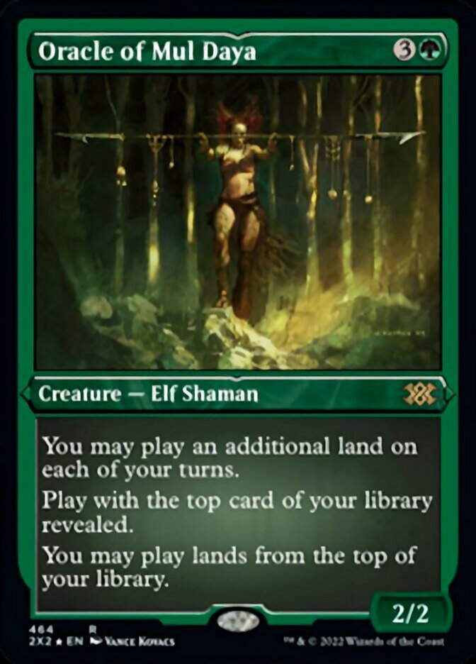 Oracle of Mul Daya (2X2) / Etched Foil