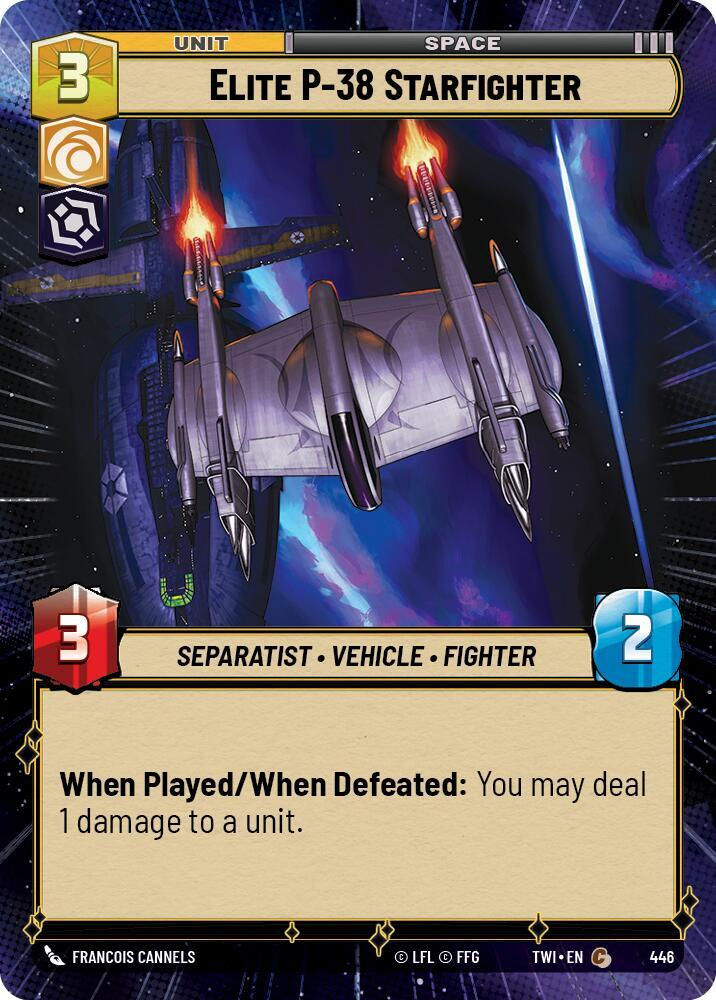 Elite P-38 Starfighter (Hyperspace) (TWI) (446)