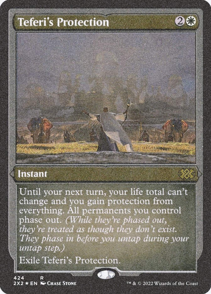 Teferi's Protection (2X2) (424) / Foil Etched