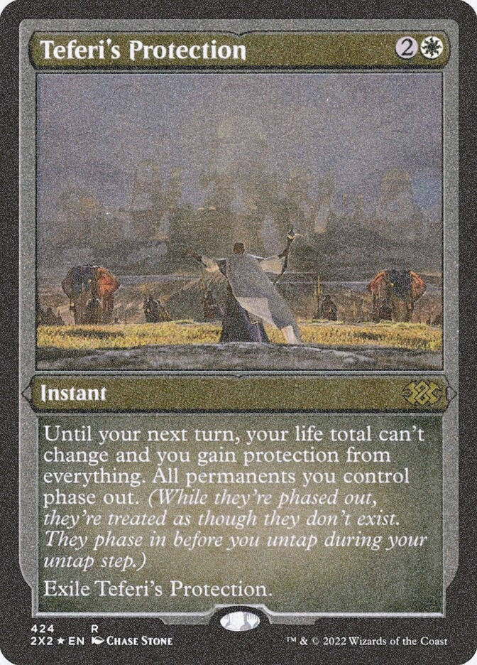 Teferi's Protection (2X2) (424) / Foil Etched
