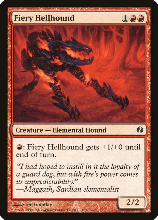 Fiery Hellhound (ddi)