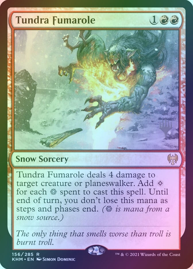 Tundra Fumarole (PKHM) (156p) / Foil