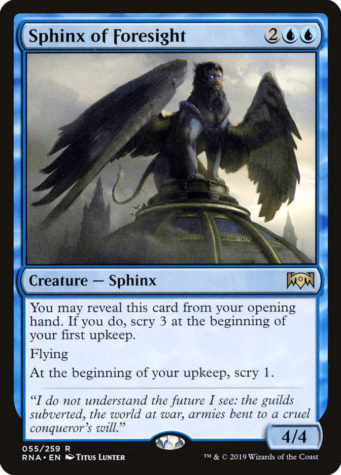 Sphinx of Foresight (RNA) (55)