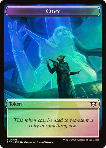 Copy Token // Golem Token (#012) (3/3) (TEOC) / Foil