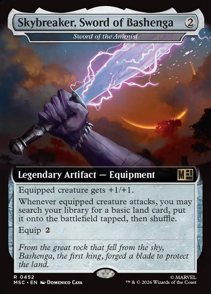 Sword of the Animist (MSC) (452) / Extended Art