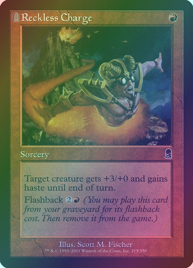 Reckless Charge (ODY) (215) / Foil