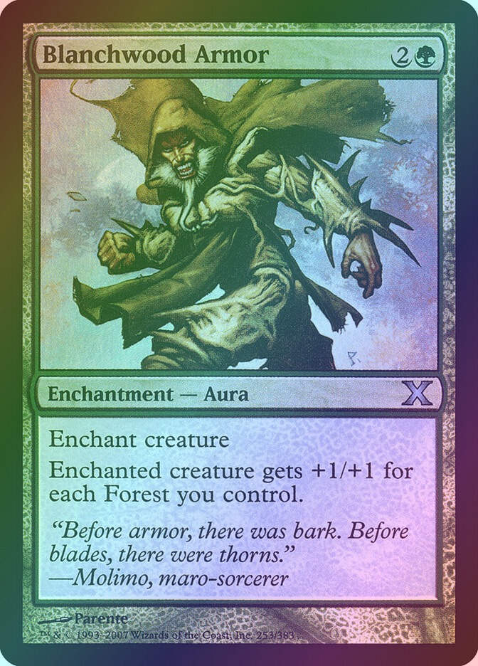 Blanchwood Armor (10E) (253★) / Foil