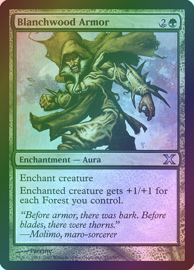 Blanchwood Armor (10E) (253★) / Foil