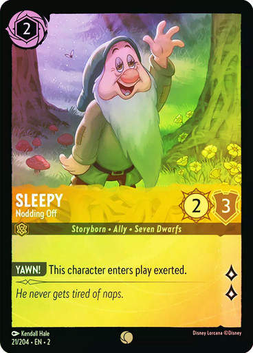 Sleepy - Nodding Off (LOR_ROF) / Foil