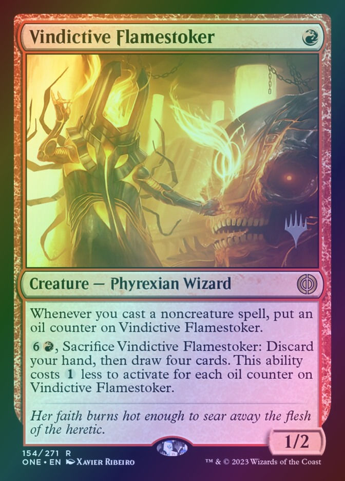 Vindictive Flamestoker (PONE) (154p) / Foil