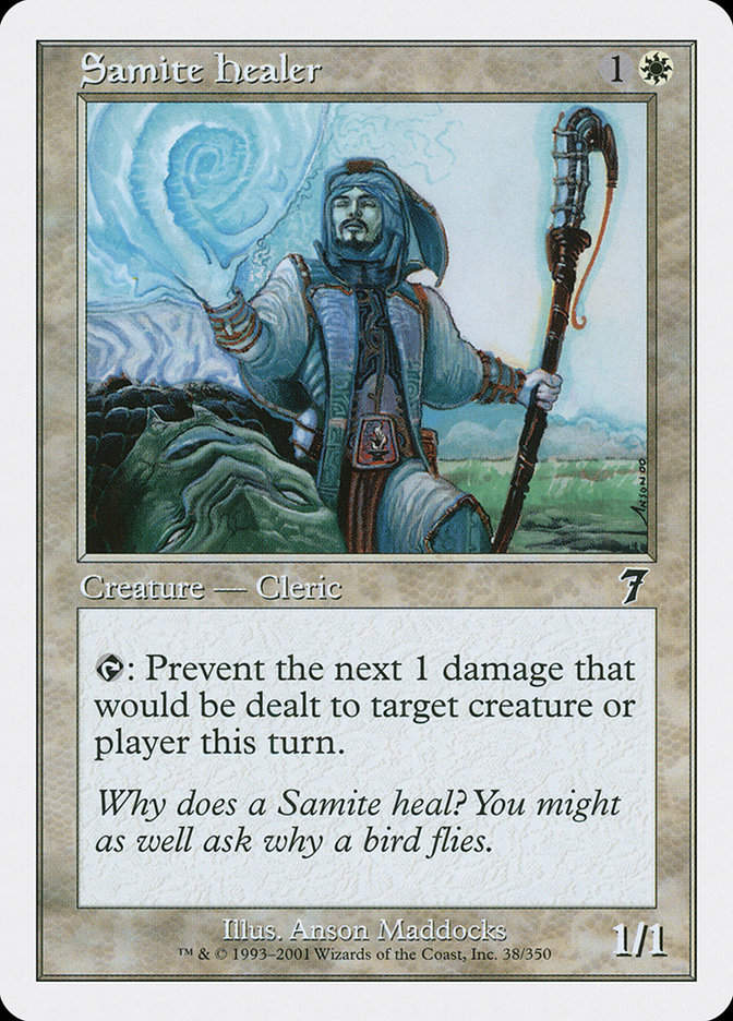 Samite Healer (7ED) (38)