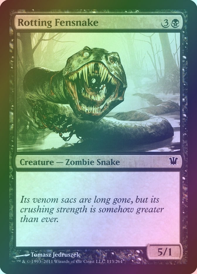 Rotting Fensnake (ISD) (113) / Foil