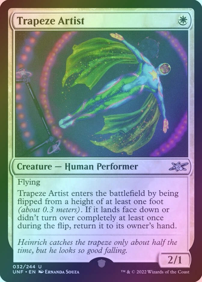Trapeze Artist (UNF) (32) / Foil