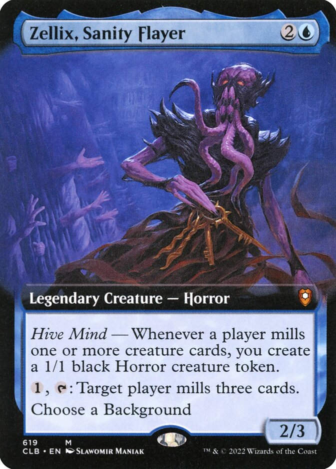 Zellix, Sanity Flayer (CLB) (619) / Extended Art