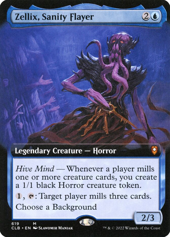 Zellix, Sanity Flayer (CLB) (619) / Extended Art