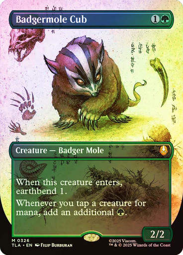 Badgermole Cub (TLA) (326) / Borderless / Foil