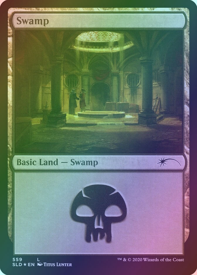 Swamp (SLD) (559) / Foil