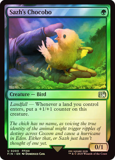 Sazh's Chocobo (FIN) (200) / Foil