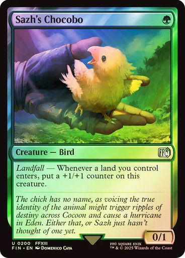 Sazh's Chocobo (FIN) (200) / Foil