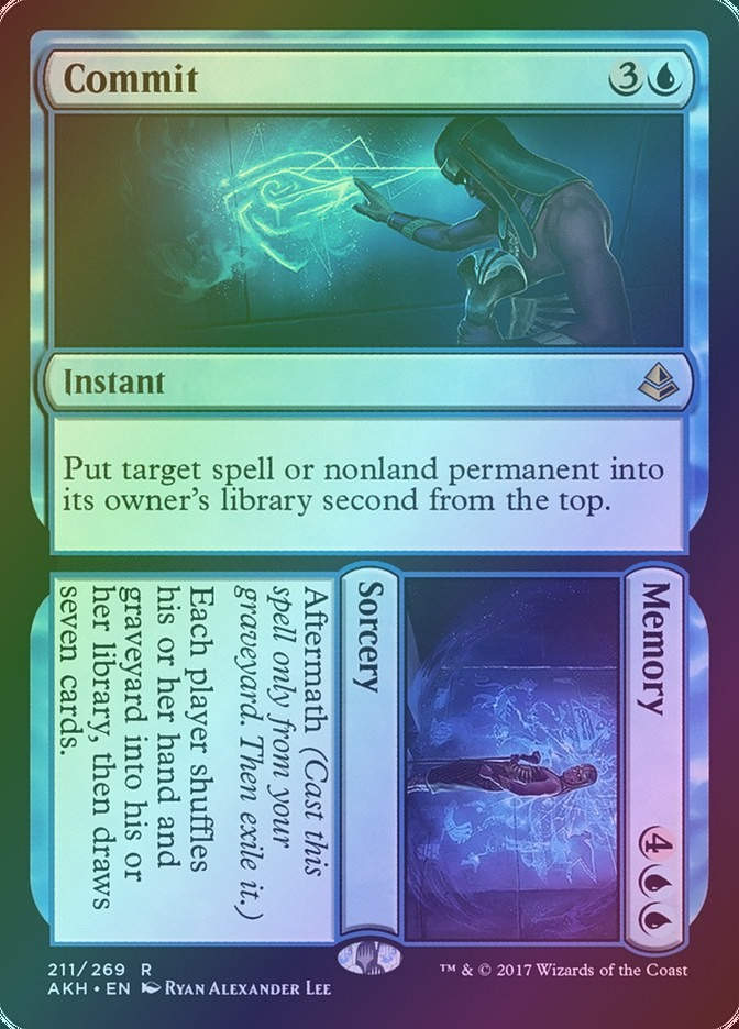 Commit // Memory (AKH) (211) / Foil