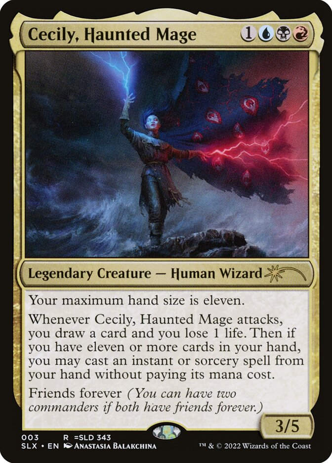 Cecily, Haunted Mage (SLX) (3)