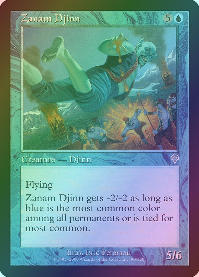 Zanam Djinn (INV) (90) / Foil