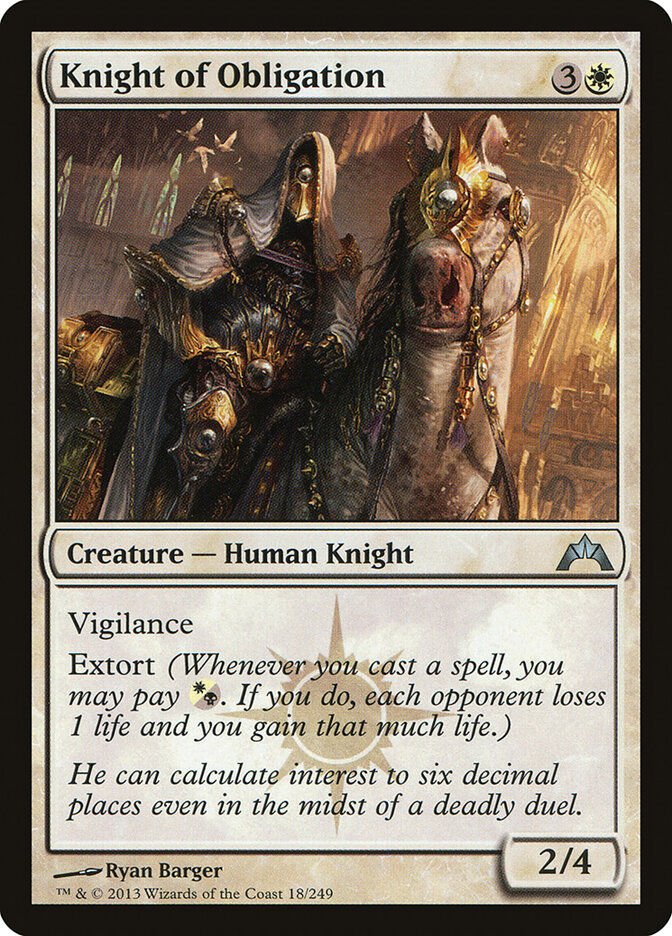 Knight of Obligation (GTC) (18)