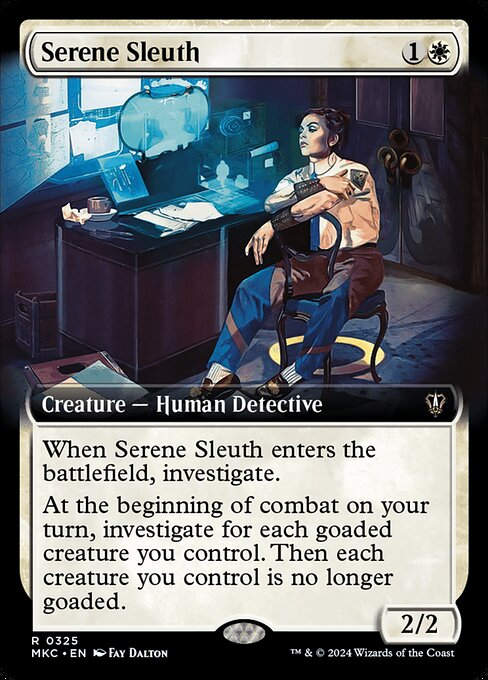 Serene Sleuth (mkc) (325) / Extended Art