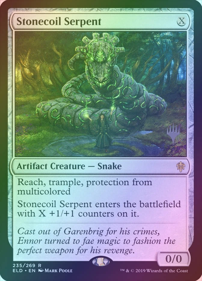 Stonecoil Serpent (PELD) (235p) / Foil