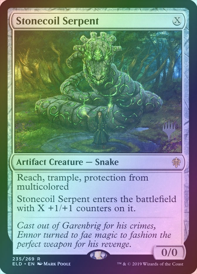 Stonecoil Serpent (PELD) (235p) / Foil