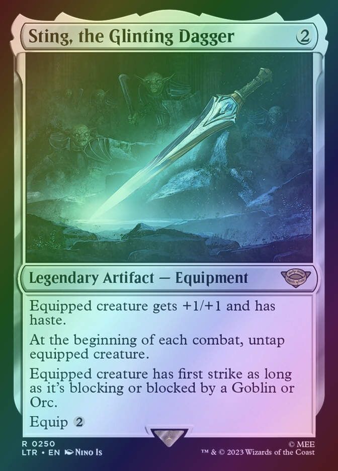Sting, the Glinting Dagger (LTR) (250) / Foil