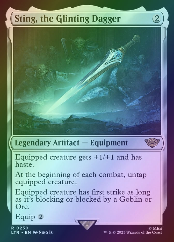 Sting, the Glinting Dagger (LTR) (250) / Foil
