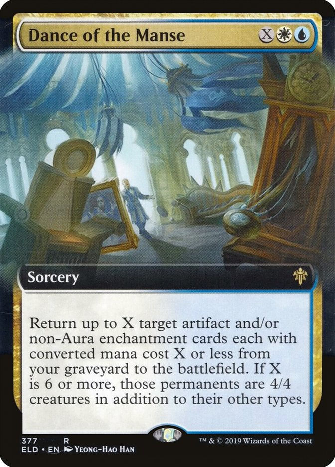 Dance of the Manse (ELD) (377) / Extended Art
