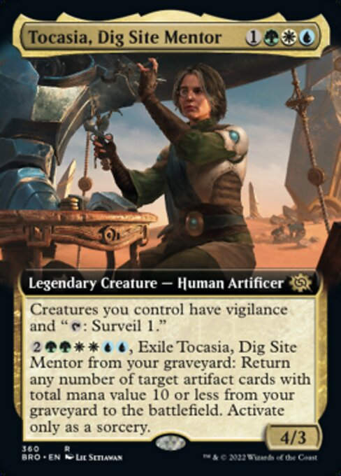 Tocasia, Dig Site Mentor (BRO) / Extended Art