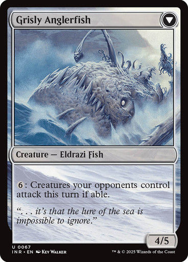 Grizzled Angler // Grisly Anglerfish (INR) (67) — cara 2 de 2
