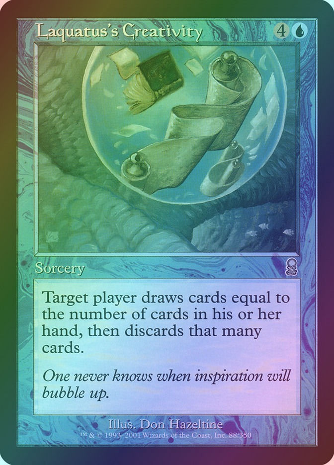 Laquatus's Creativity (ODY) (88) / Foil